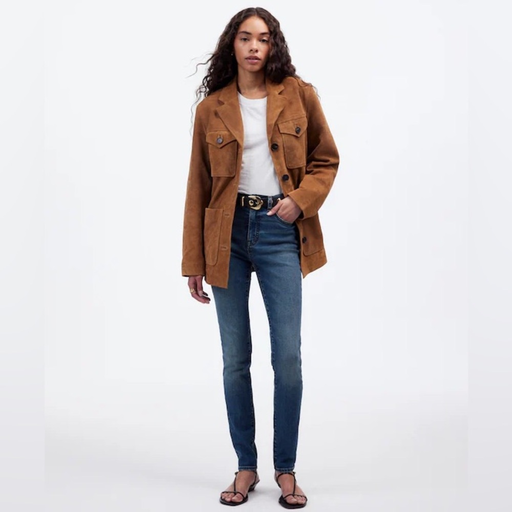 Madewell Petite 10" High-Rise Skinny Jeans